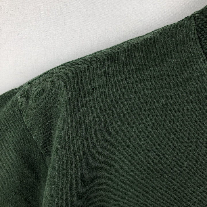 90'S TULTEX NFL GREEN BAY PACKERS Logo Print T-Shirt, Men's Size M (approx.), Vintage cotton Green type dark green Vintage Second Hand