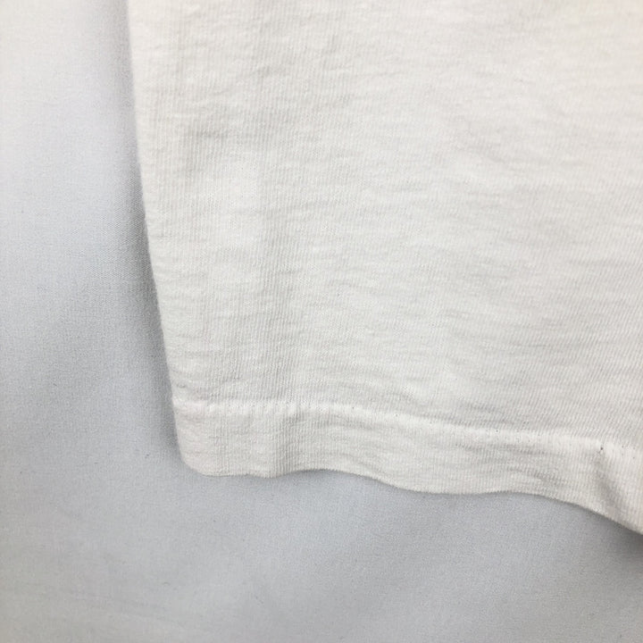 90'S Fruit of the Loom GOLDEN GLOVES Print T-Shirt, Made in USA, Men's Size L (Equivalent), Vintage cotton white type Vintage Second Hand