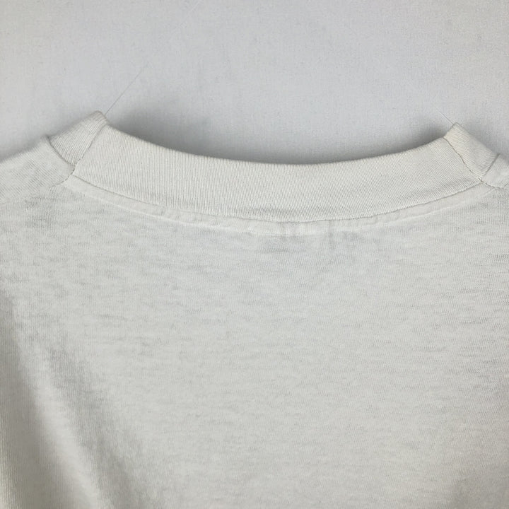 90'S Fruit of the Loom GOLDEN GLOVES Print T-Shirt, Made in USA, Men's Size L (Equivalent), Vintage cotton white type Vintage Second Hand