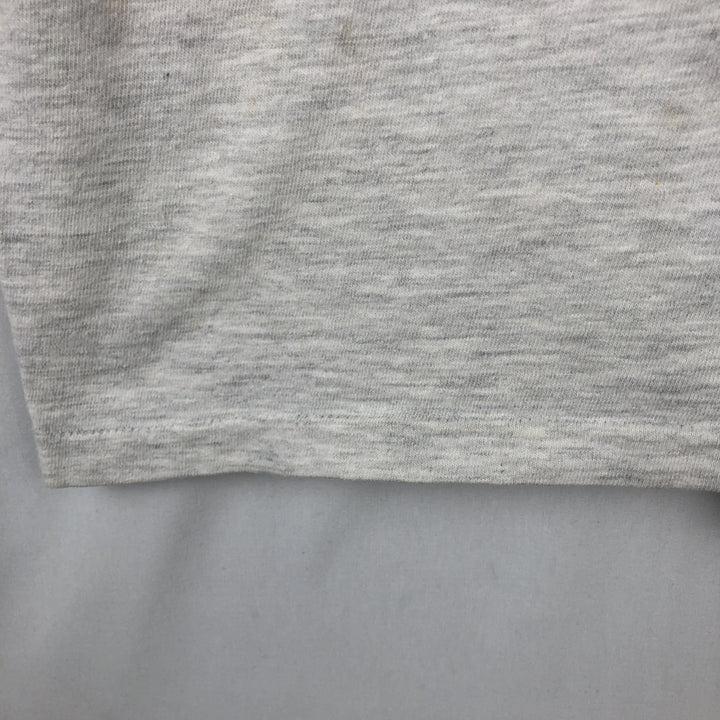 90'S Nike Silver Tag College T-Shirt, Made in USA, Men's Size S (Equivalent), Vintage cotton gray type Vintage Second Hand