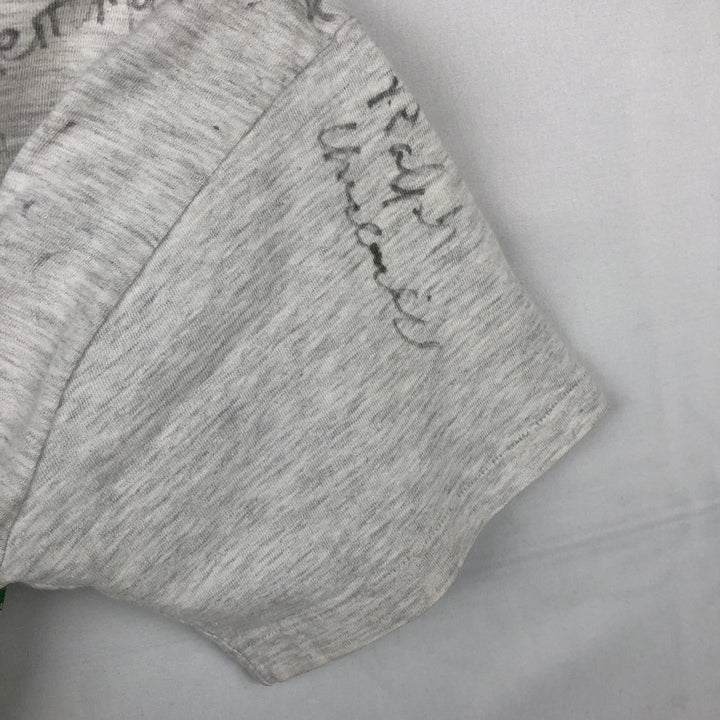 90'S Nike Silver Tag College T-Shirt, Made in USA, Men's Size S (Equivalent), Vintage cotton gray type Vintage Second Hand