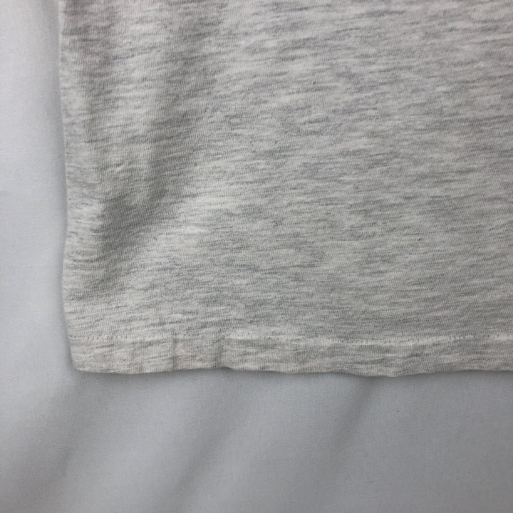 90'S Nike Silver Tag College T-Shirt, Made in USA, Men's Size S (Equivalent), Vintage cotton gray type Vintage Second Hand