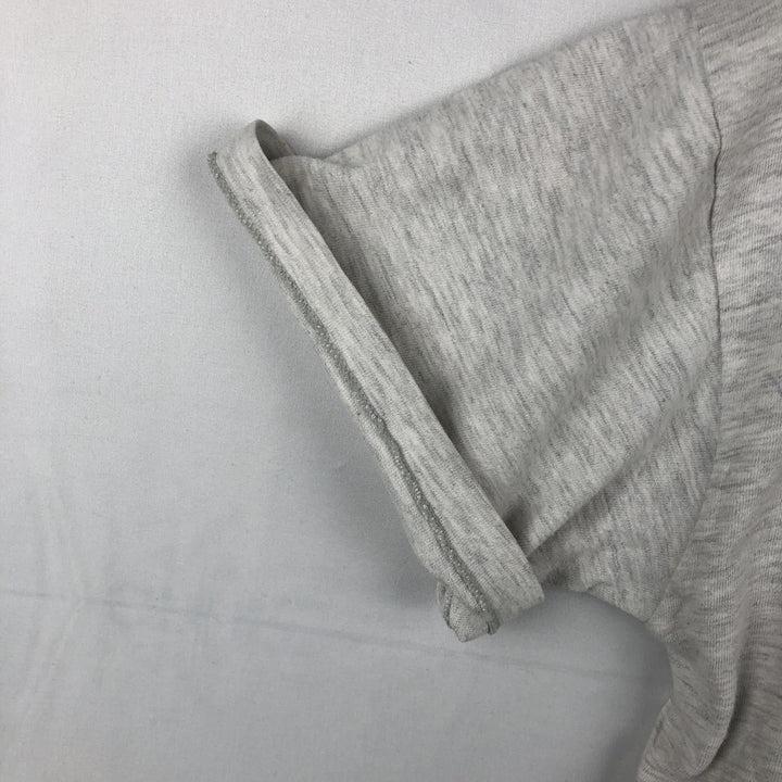 90'S Nike Silver Tag College T-Shirt, Made in USA, Men's Size S (Equivalent), Vintage cotton gray type Vintage Second Hand