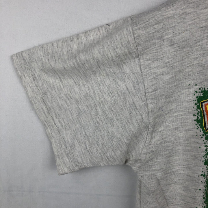 90'S Nike Silver Tag College T-Shirt, Made in USA, Men's Size S (Equivalent), Vintage cotton gray type Vintage Second Hand