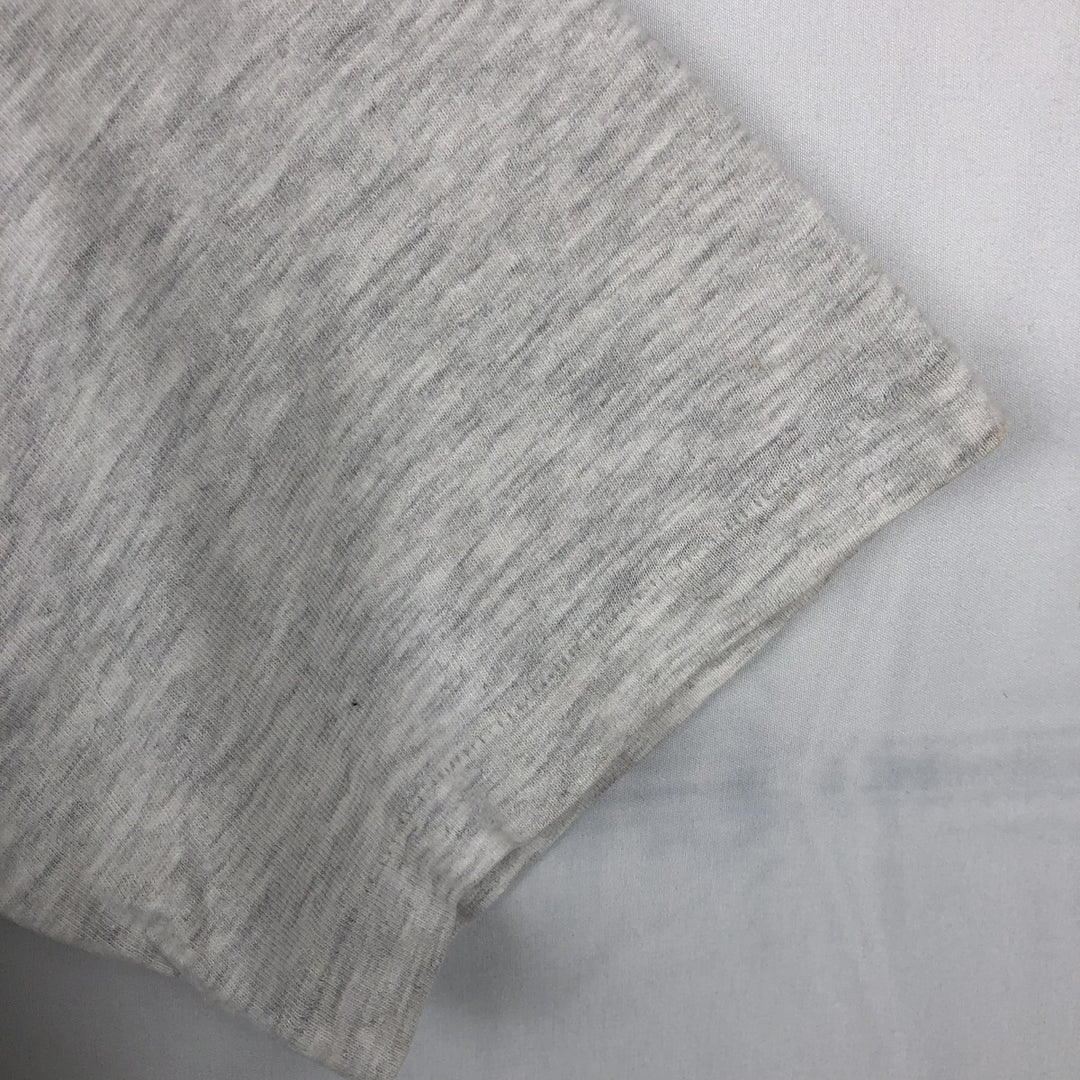 90'S Nike Silver Tag College T-Shirt, Made in USA, Men's Size S (Equivalent), Vintage cotton gray type Vintage Second Hand