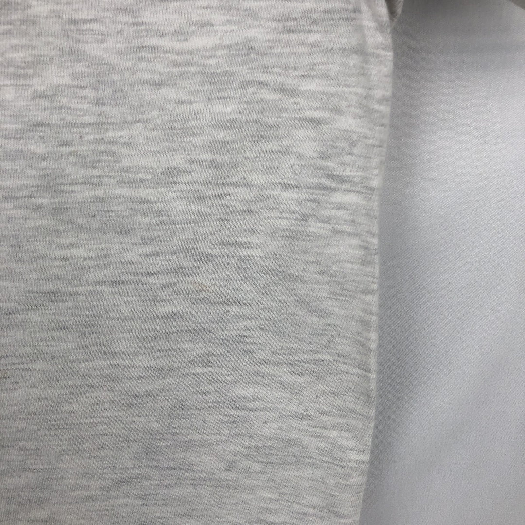 90'S Nike Silver Tag College T-Shirt, Made in USA, Men's Size S (Equivalent), Vintage cotton gray type Vintage Second Hand