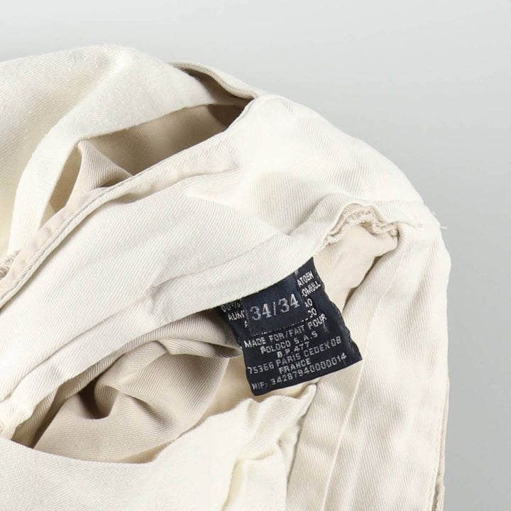 Ralph Lauren POLO by Ralph Lauren Chino Pants Men's W36 cotton Beige type Vintage Second Hand