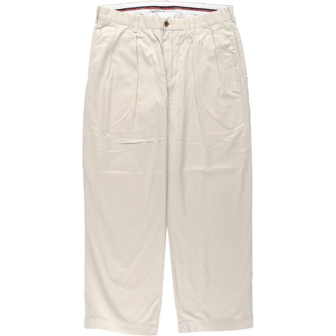 Ralph Lauren POLO GOLF two-pleat chino pants, men's size W35 cotton Beige type Vintage Second Hand