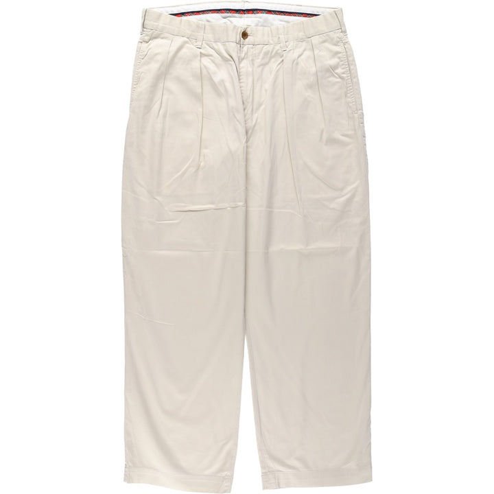 Ralph Lauren POLO GOLF two-pleat chino pants, men's size W35 cotton Beige type Vintage Second Hand