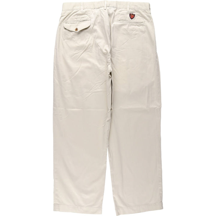 Ralph Lauren POLO GOLF two-pleat chino pants, men's size W35 cotton Beige type Vintage Second Hand