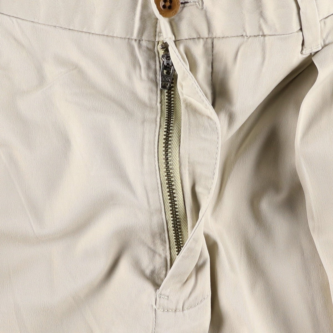 Ralph Lauren POLO GOLF two-pleat chino pants, men's size W35 cotton Beige type Vintage Second Hand