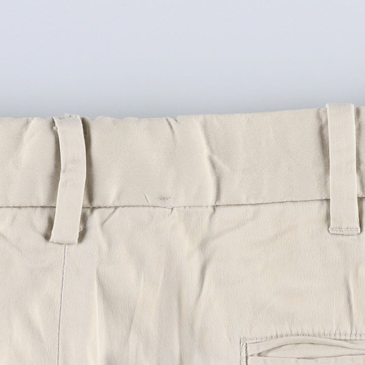 Ralph Lauren POLO GOLF two-pleat chino pants, men's size W35 cotton Beige type Vintage Second Hand