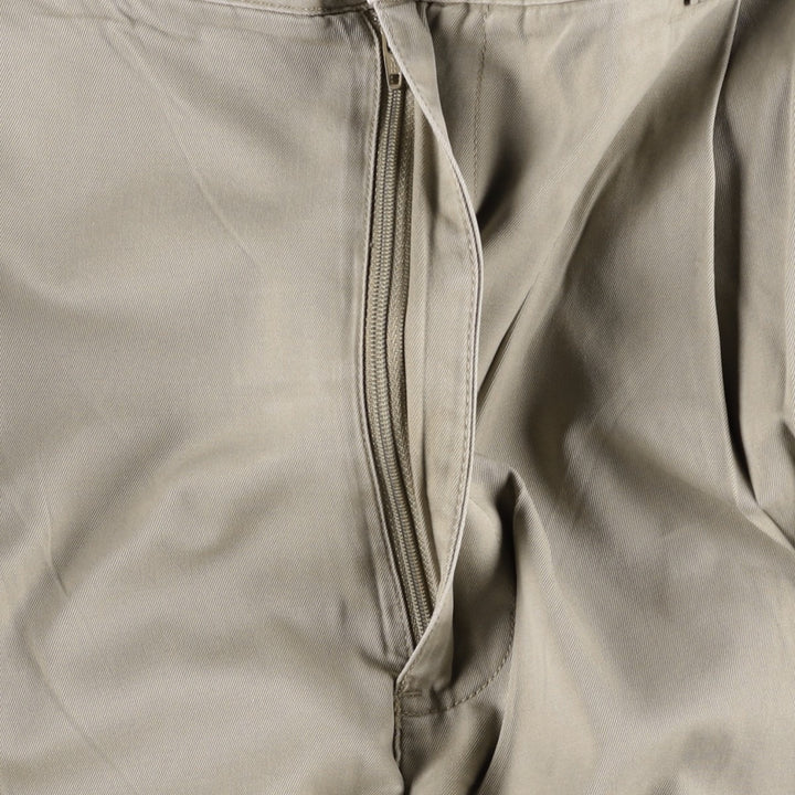 Ralph Lauren POLO by Ralph Lauren Two-pleat Chino Pants for Men, W36 cotton Beige type Vintage Second Hand