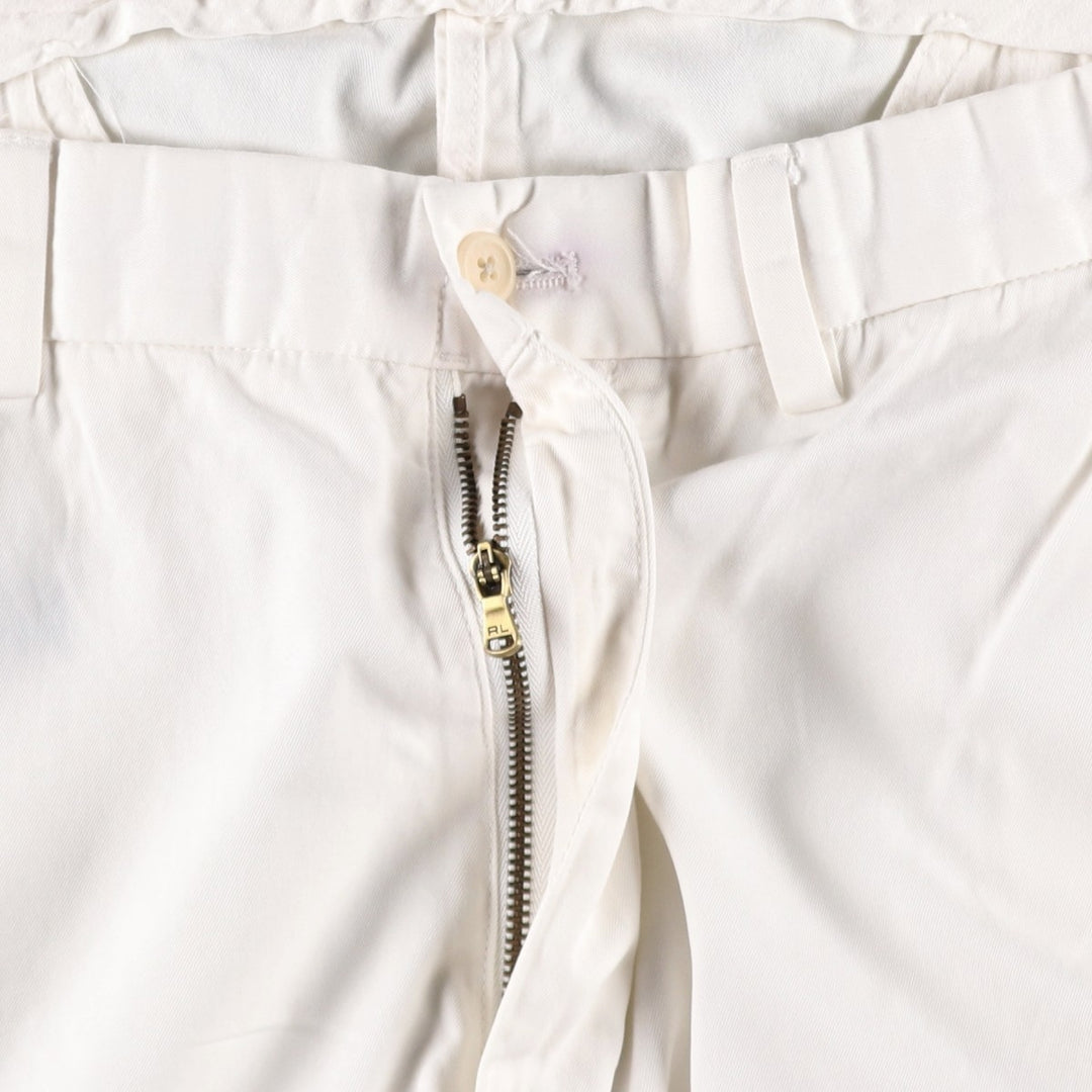 Ralph Lauren POLO GOLF Chino Pants, Men's Size W38 (approx.) cotton white type Vintage Second Hand