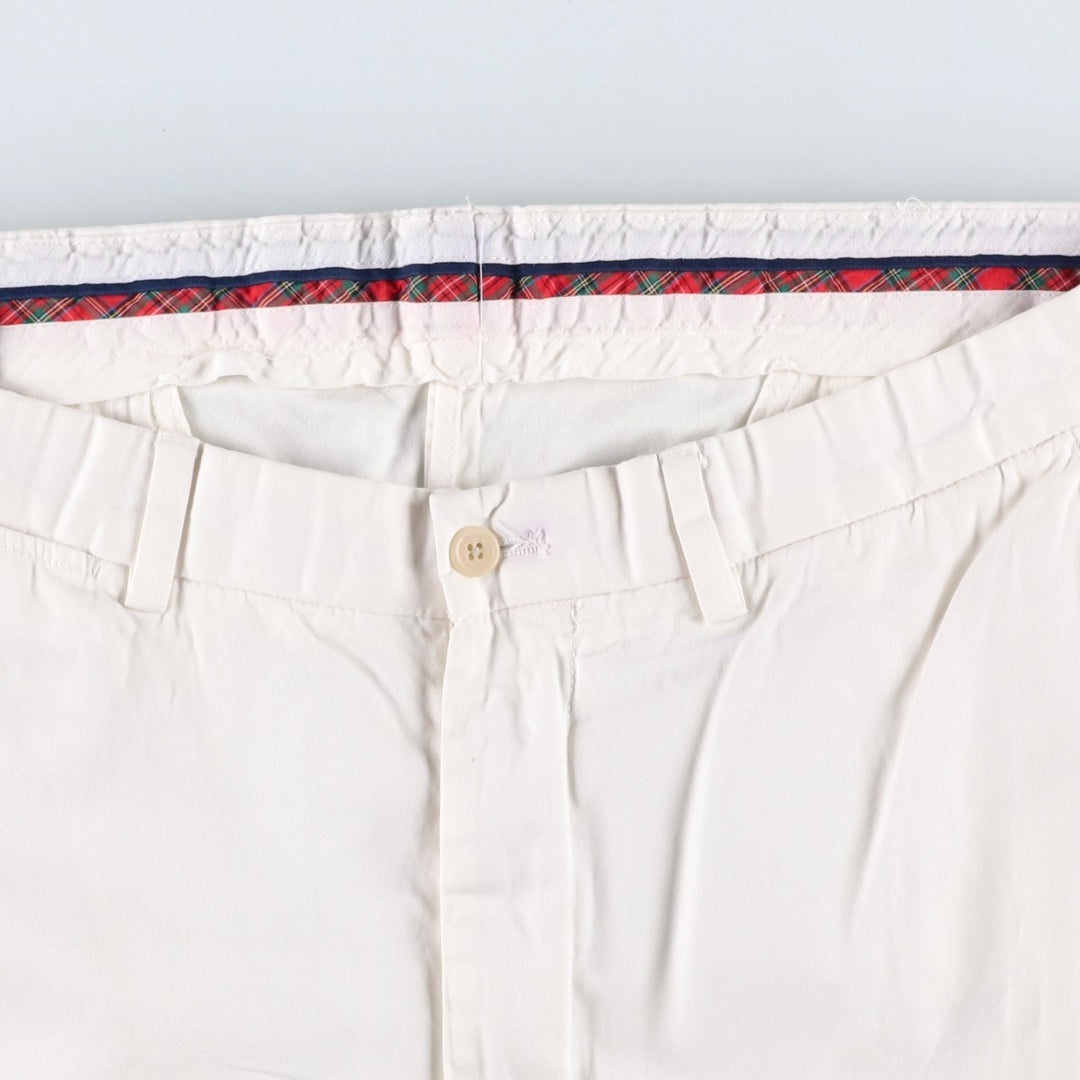 Ralph Lauren POLO GOLF Chino Pants, Men's Size W38 (approx.) cotton white type Vintage Second Hand