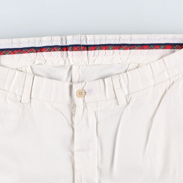 Ralph Lauren POLO GOLF Chino Pants, Men's Size W38 (approx.) cotton white type Vintage Second Hand