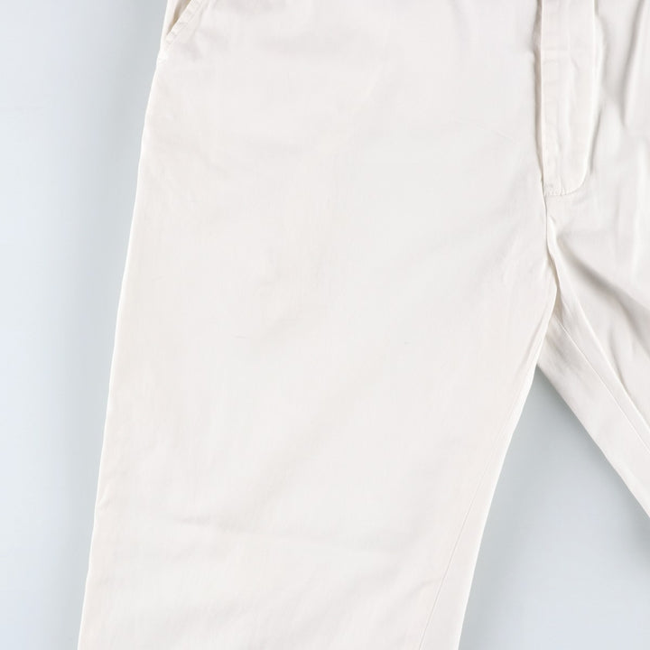 Ralph Lauren POLO GOLF Chino Pants, Men's Size W38 (approx.) cotton white type Vintage Second Hand