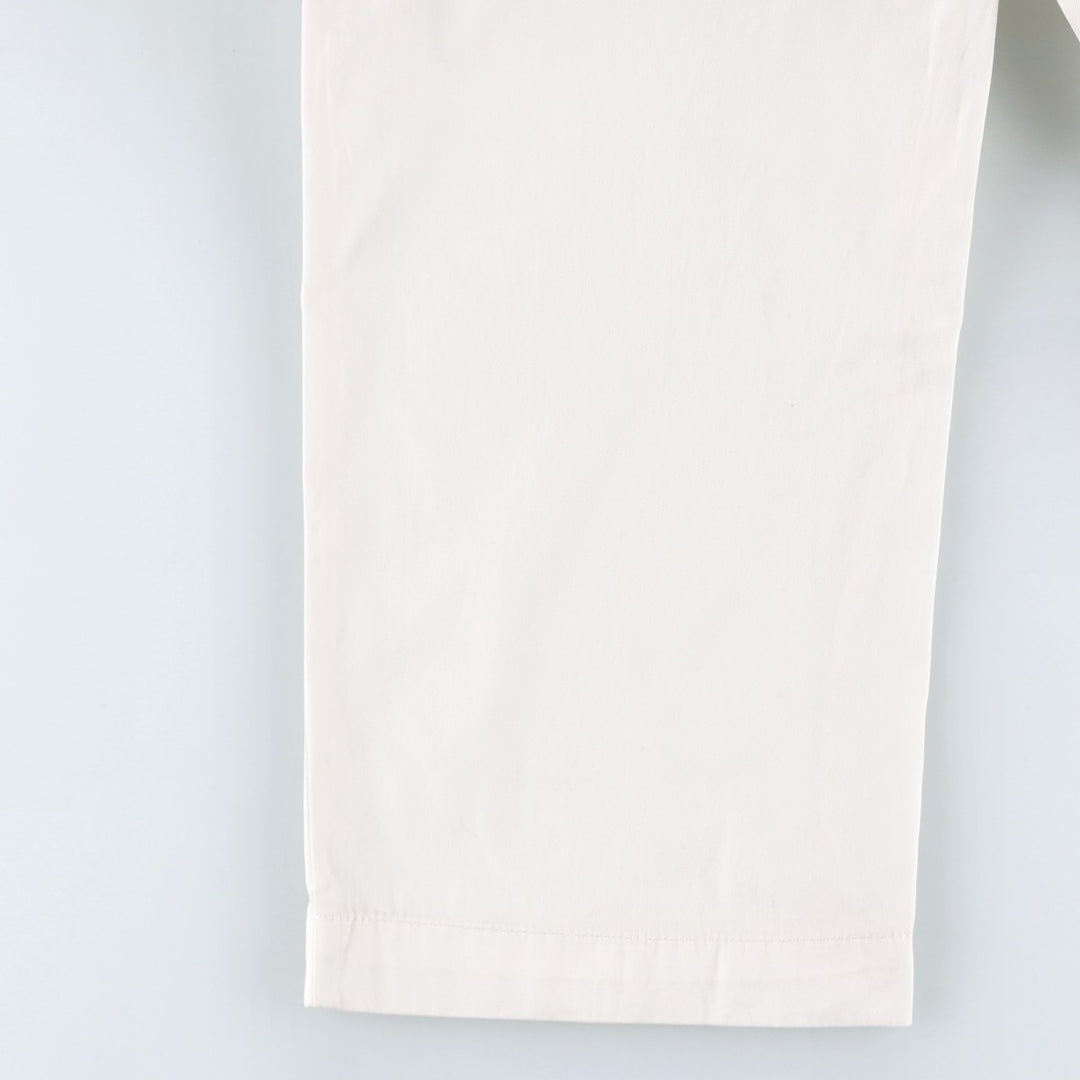 Ralph Lauren POLO GOLF Chino Pants, Men's Size W38 (approx.) cotton white type Vintage Second Hand