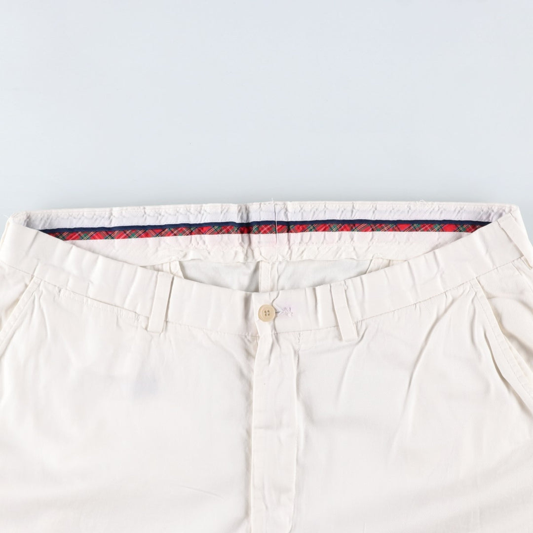 Ralph Lauren POLO GOLF Chino Pants, Men's Size W38 (approx.) cotton white type Vintage Second Hand