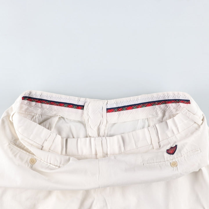 Ralph Lauren POLO GOLF Chino Pants, Men's Size W38 (approx.) cotton white type Vintage Second Hand