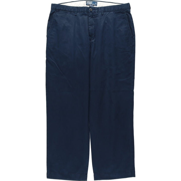Ralph Lauren POLO by Ralph Lauren PRESTON PANT Chino pants for men, equivalent to w37 cotton navy blue type Vintage Second Hand