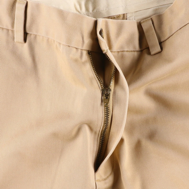 Brooks Brothers ADVANTAGE CHINO CLARK Chino Pants, Men's W34 (approx.) cotton Beige type Vintage Second Hand