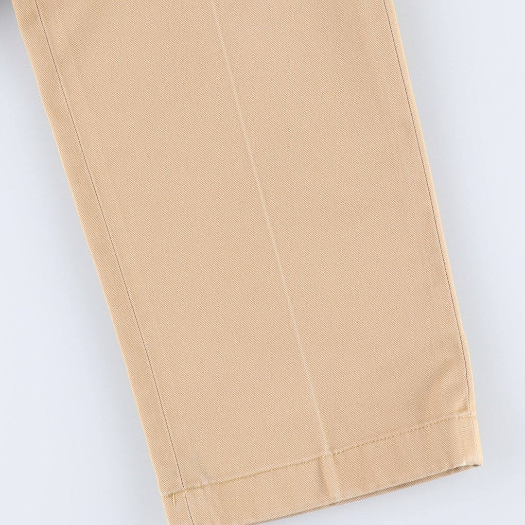 Brooks Brothers ADVANTAGE CHINO CLARK Chino Pants, Men's W34 (approx.) cotton Beige type Vintage Second Hand
