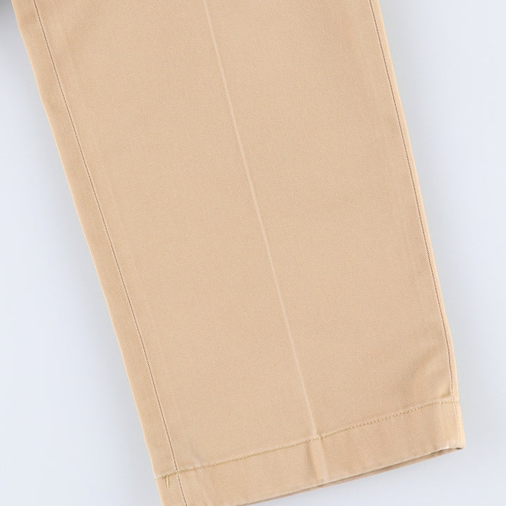 Brooks Brothers ADVANTAGE CHINO CLARK Chino Pants, Men's W34 (approx.) cotton Beige type Vintage Second Hand