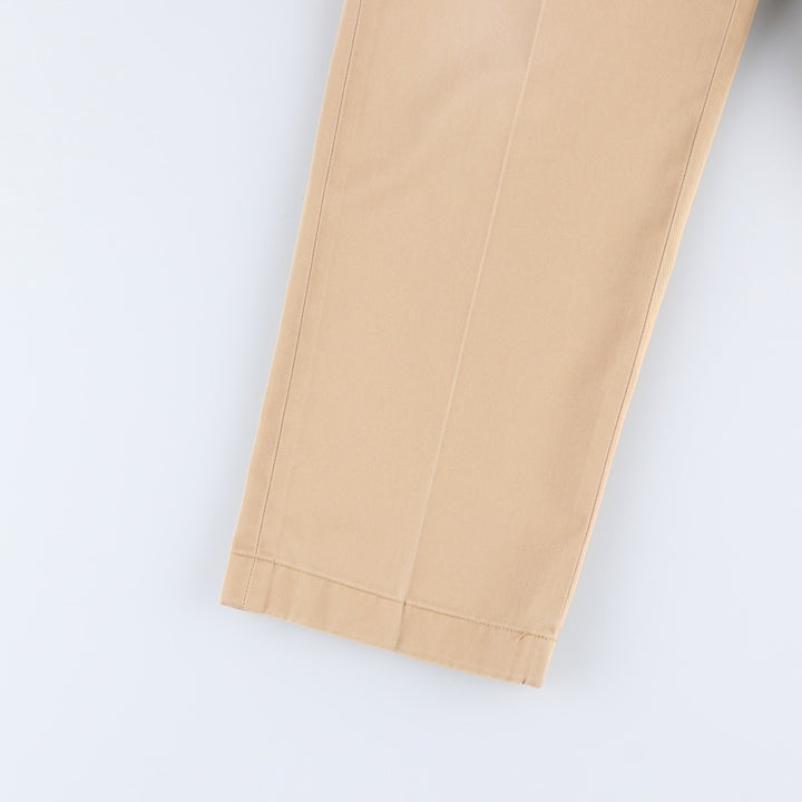 Brooks Brothers ADVANTAGE CHINO CLARK Chino Pants, Men's W34 (approx.) cotton Beige type Vintage Second Hand