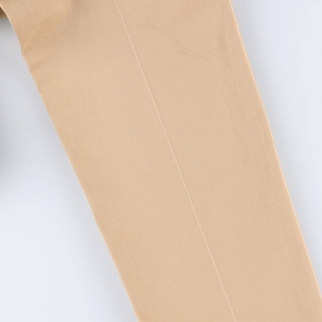 Brooks Brothers ADVANTAGE CHINO CLARK Chino Pants, Men's W34 (approx.) cotton Beige type Vintage Second Hand