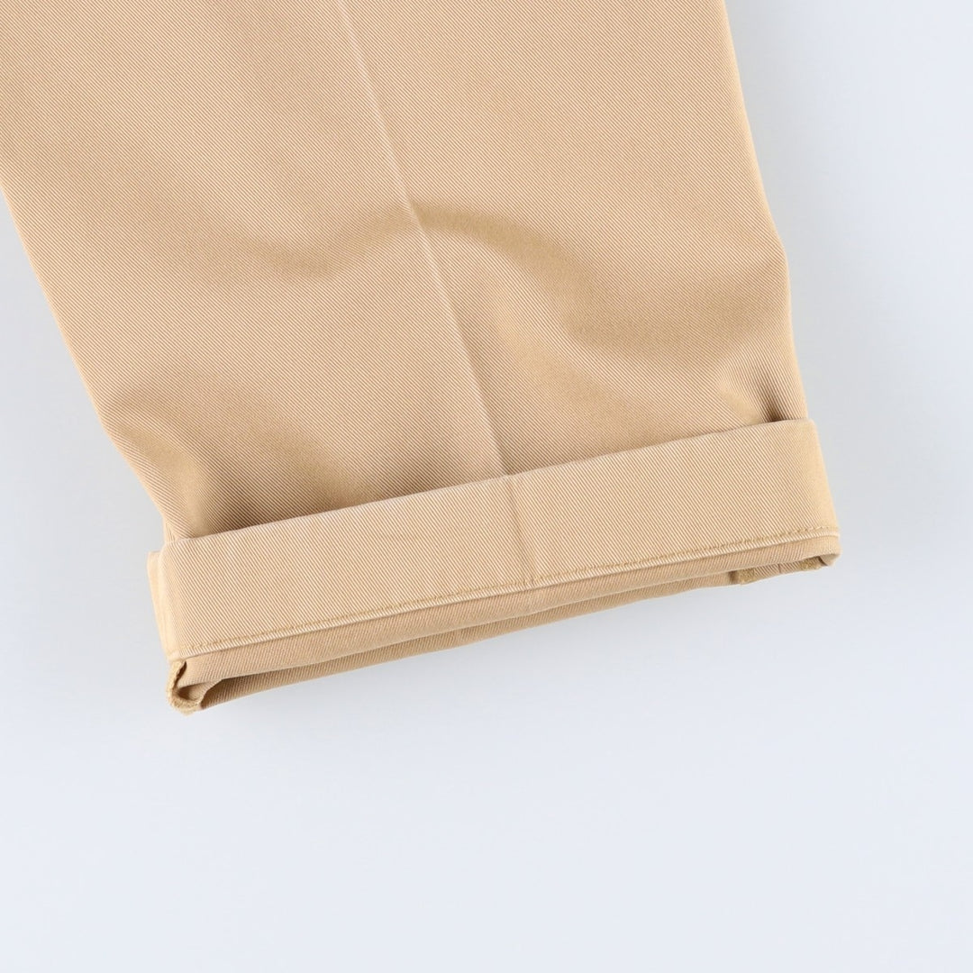 Brooks Brothers ADVANTAGE CHINO CLARK Chino Pants, Men's W34 (approx.) cotton Beige type Vintage Second Hand