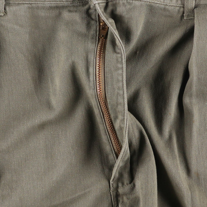 Ralph Lauren POLO by Ralph Lauren Two-pleat Chino Pants for Men, W35 cotton Khaki type Vintage Second Hand