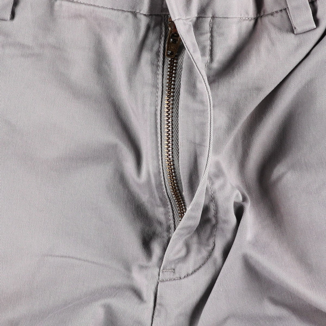 Ralph Lauren POLO RALPH LAUREN STRETCH CLASSIC FIT Chino Pants, Men's Size W34 (approx.) cotton gray type Vintage Second Hand
