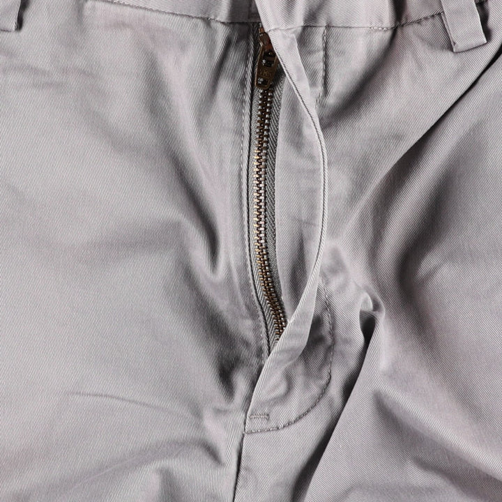 Ralph Lauren POLO RALPH LAUREN STRETCH CLASSIC FIT Chino Pants, Men's Size W34 (approx.) cotton gray type Vintage Second Hand