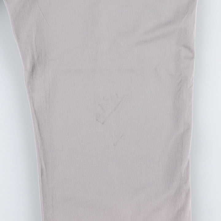 Ralph Lauren POLO RALPH LAUREN STRETCH CLASSIC FIT Chino Pants, Men's Size W34 (approx.) cotton gray type Vintage Second Hand