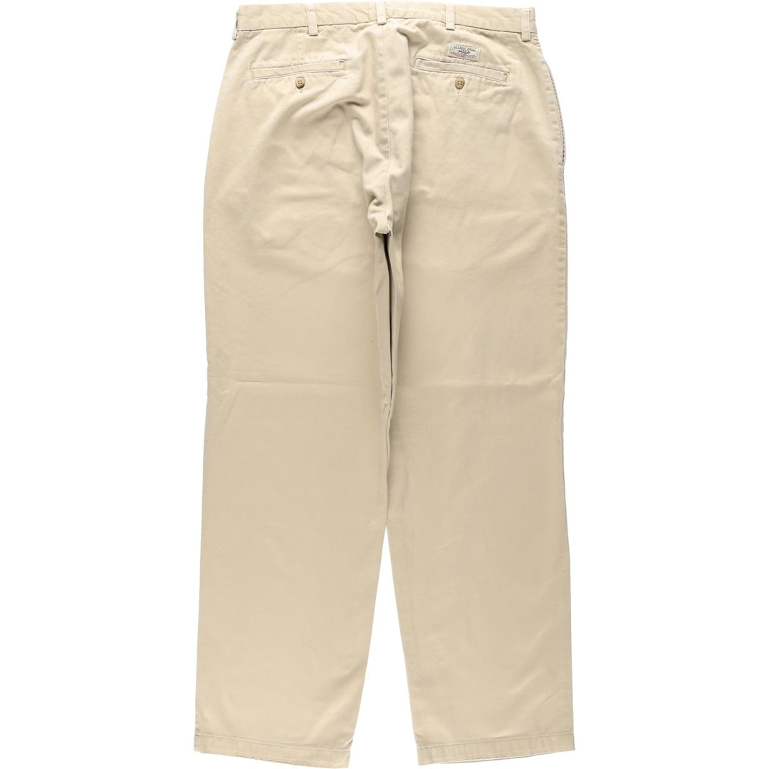 Ralph Lauren POLO by Ralph Lauren KEATING PANT Men's W35 equivalent cotton Beige type Vintage Second Hand