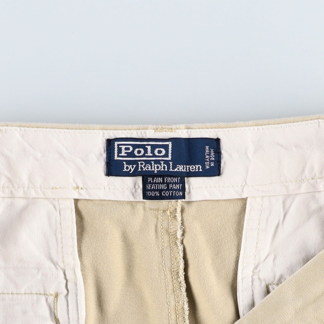 Ralph Lauren POLO by Ralph Lauren KEATING PANT Men's W35 equivalent cotton Beige type Vintage Second Hand
