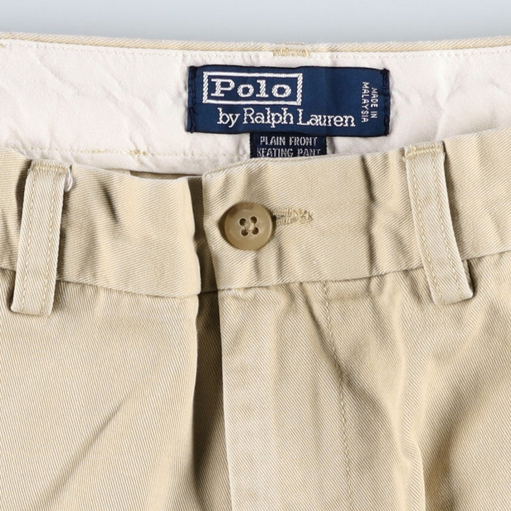 Ralph Lauren POLO by Ralph Lauren KEATING PANT Men's W35 equivalent cotton Beige type Vintage Second Hand