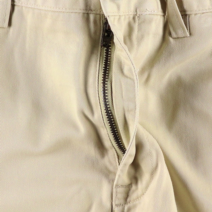 Ralph Lauren POLO by Ralph Lauren SUFFIELD PANT Chino pants for men, W33 equivalent cotton Beige type Vintage Second Hand