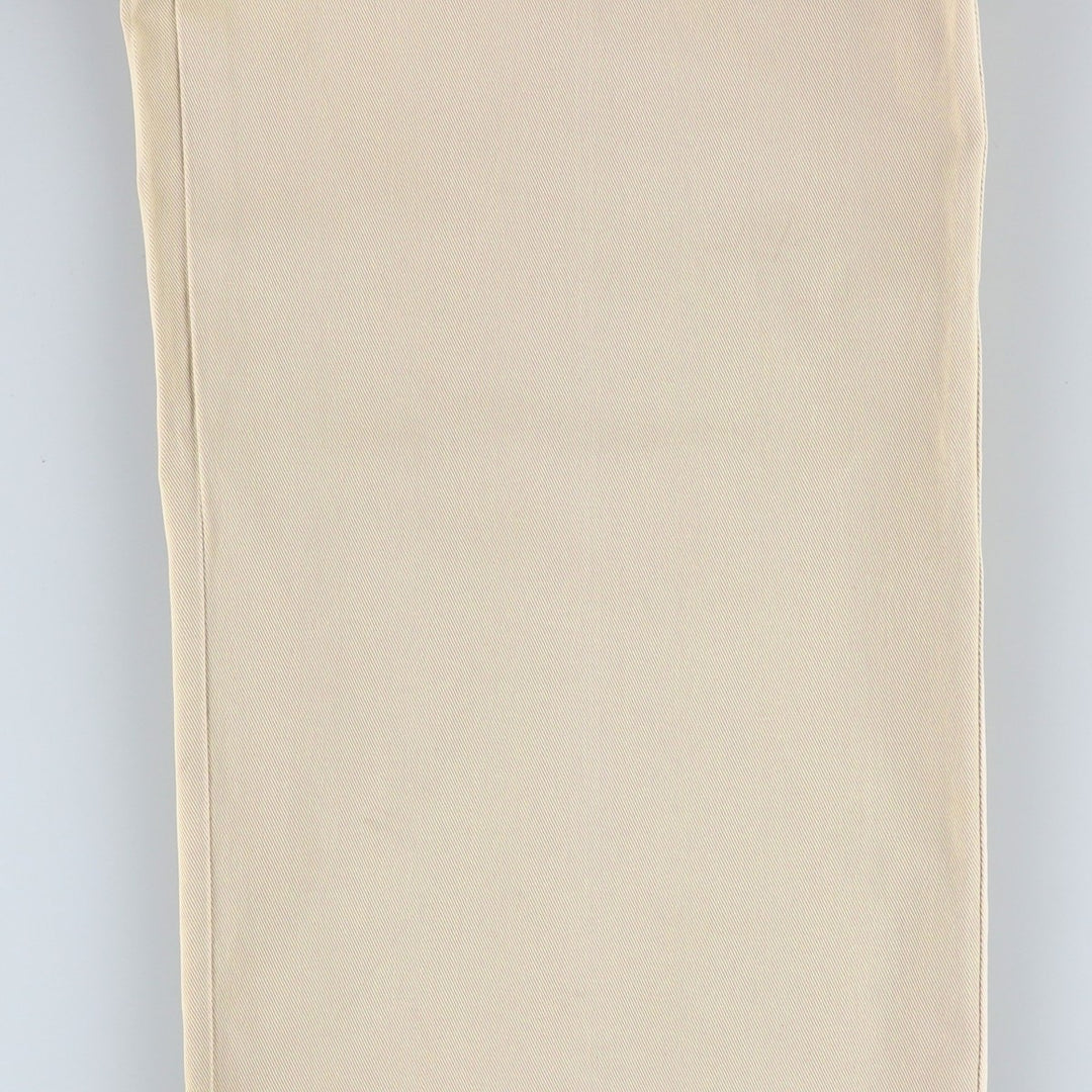 Ralph Lauren POLO by Ralph Lauren SUFFIELD PANT Chino pants for men, W33 equivalent cotton Beige type Vintage Second Hand