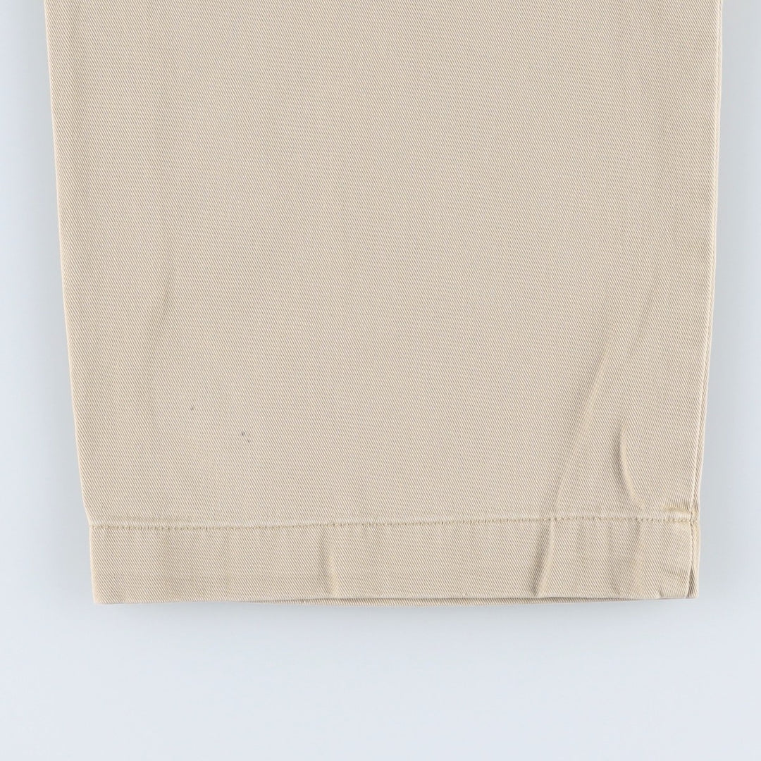 Ralph Lauren Polo Ralph Lauren Two-pleat Chino Pants for Men, W34 equivalent cotton Beige type Vintage Second Hand