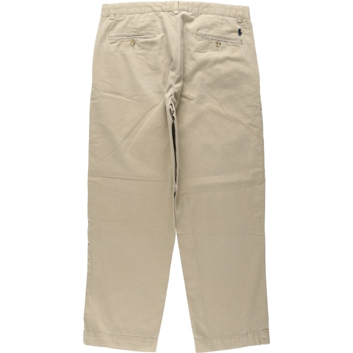 Ralph Lauren POLO by Ralph Lauren PRESTON PANT Chino pants for men, equivalent to w34 cotton Beige type Vintage Second Hand