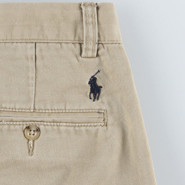 Ralph Lauren POLO by Ralph Lauren PRESTON PANT Chino pants for men, equivalent to w34 cotton Beige type Vintage Second Hand