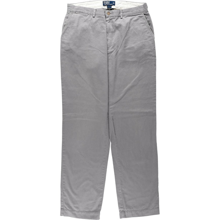 Ralph Lauren POLO by Ralph Lauren Chino Pants Men's W34 equivalent cotton gray type Vintage Second Hand