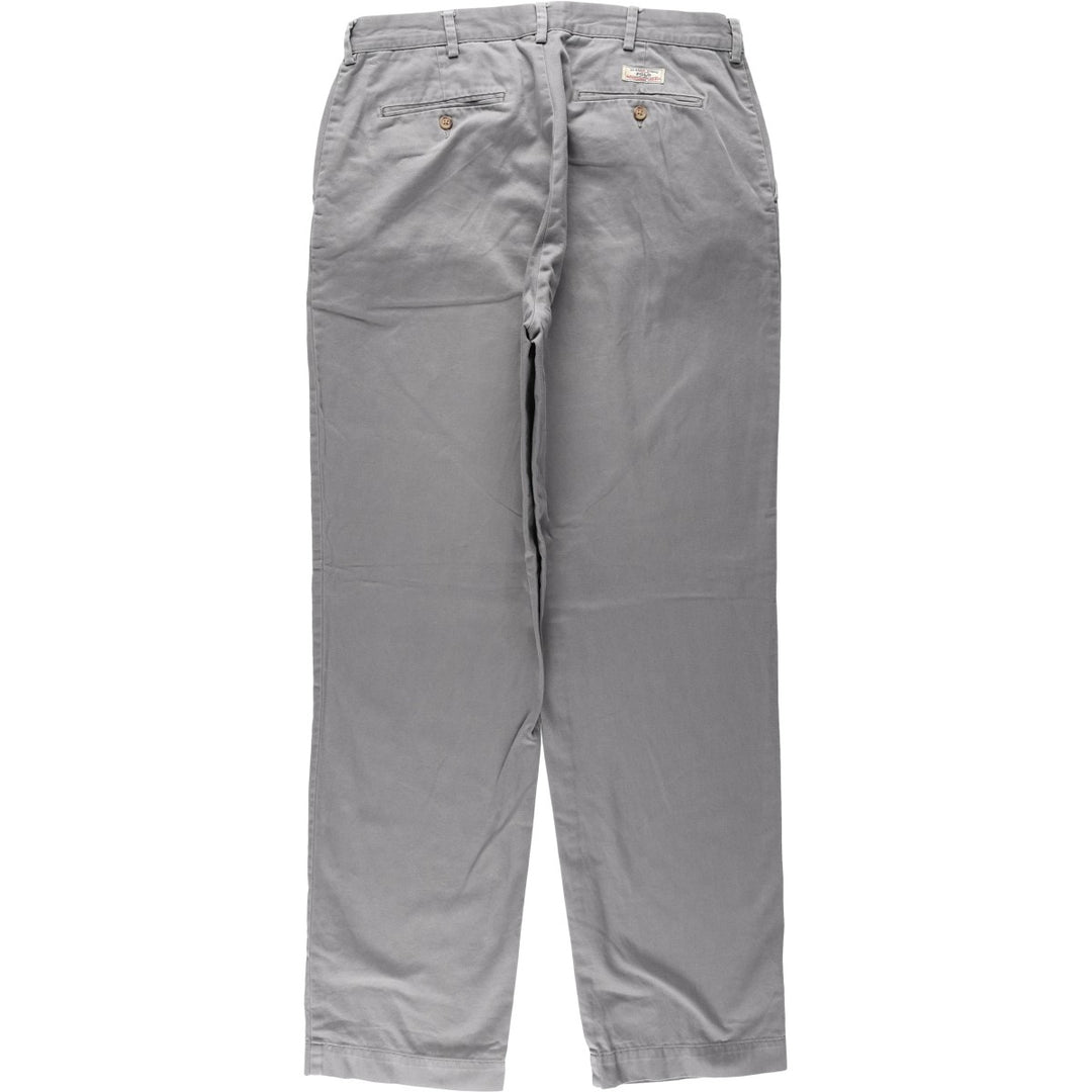 Ralph Lauren POLO by Ralph Lauren Chino Pants Men's W34 equivalent cotton gray type Vintage Second Hand