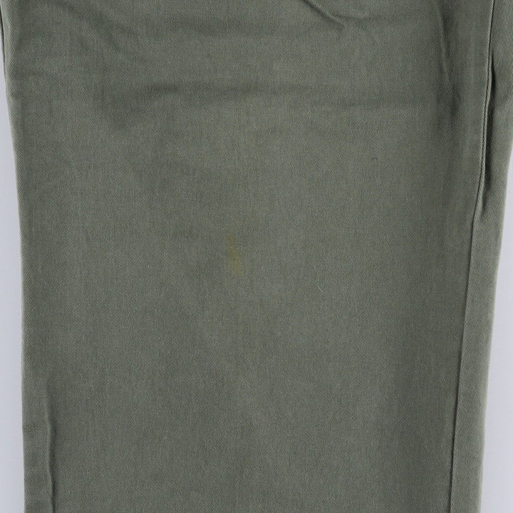 Ralph Lauren POLO RALPH LAUREN HAMMOND PANT, two-pleat chino pants, men's size W36 cotton Khaki type Vintage Second Hand