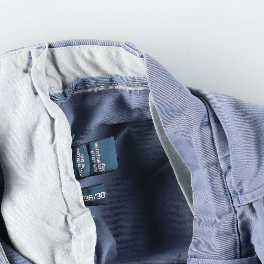 Ralph Lauren POLO by Ralph Lauren CLASSIC FIT Chino Pants, Men's W37 (approx.) cotton blue type Vintage Second Hand