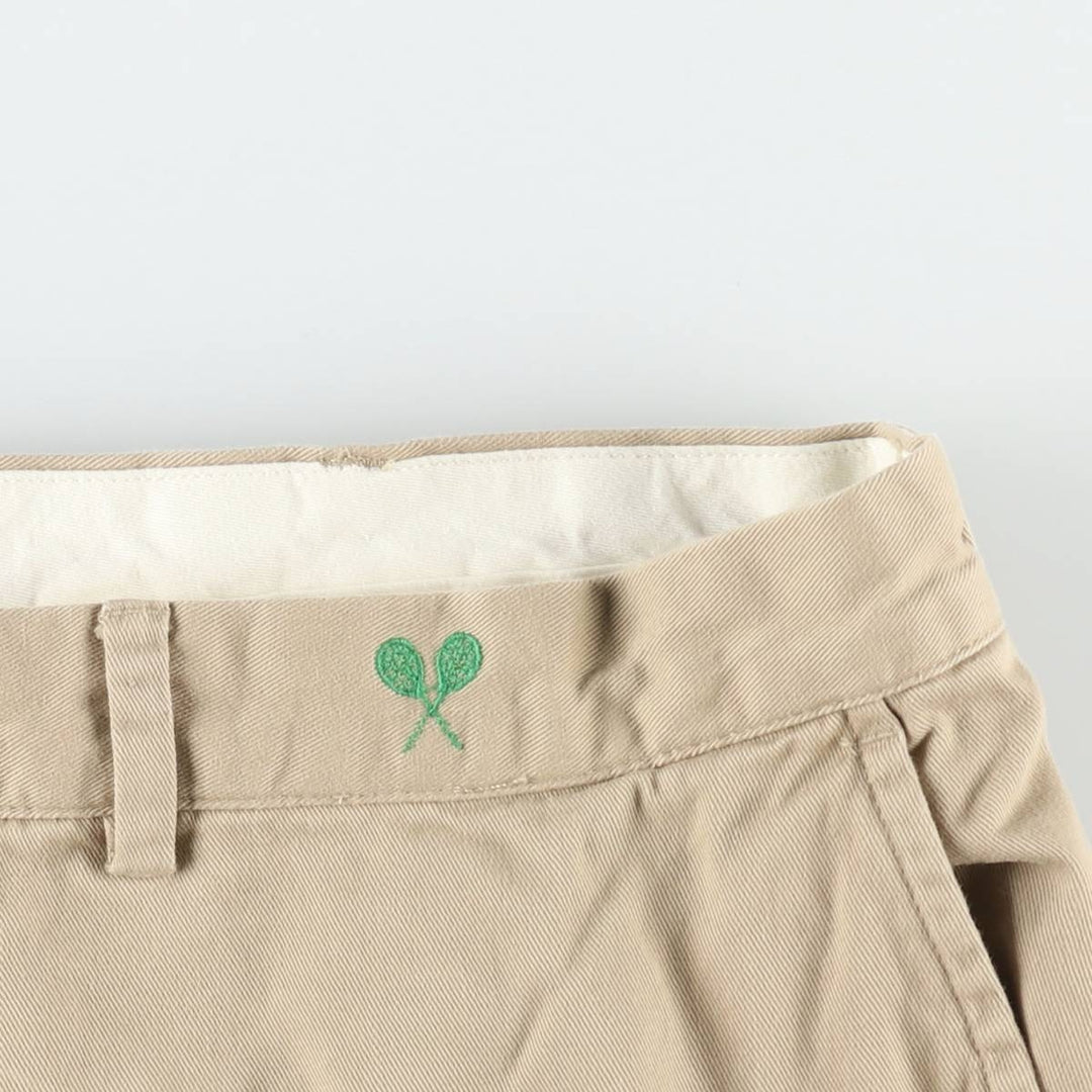 Ralph Lauren POLO by Ralph Lauren all-over print chino pants, men's size W36 (approx.) cotton Beige type Vintage Second Hand