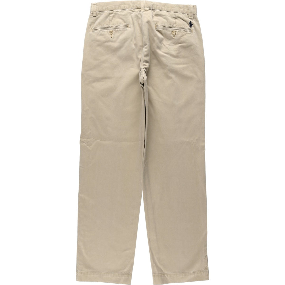Ralph Lauren POLO by Ralph Lauren PRESTON PANT Chino pants for men, equivalent to W31 cotton Beige type Vintage Second Hand