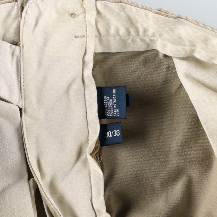 Ralph Lauren POLO by Ralph Lauren PRESTON PANT Chino pants for men, equivalent to W31 cotton Beige type Vintage Second Hand